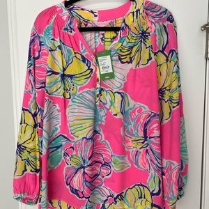 Multicolor Lilly Pulitzer Elsa Top M